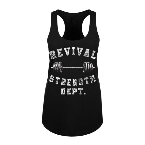 STRENGTH DEPT - WOMEN'S FITTED TANK TOP - $6YA41Q$ Thumbnail
