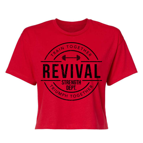 TRIUMPH TOGETHER - WOMEN'S CROP T-SHIRT - $DQFYTZ$ Thumbnail